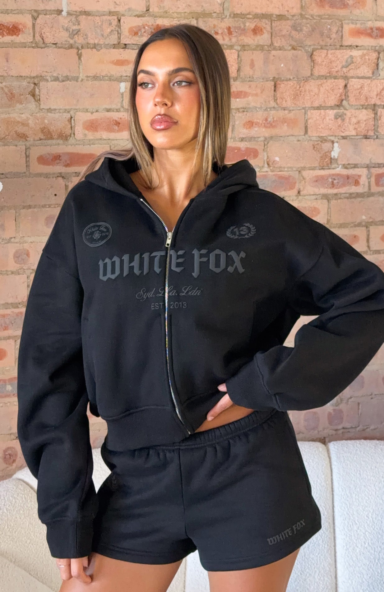 white-fox-vibe-too-high-boxy-zip-front-hoodie-black-vibe-too-high-lounge-shorts-black-24.2.263