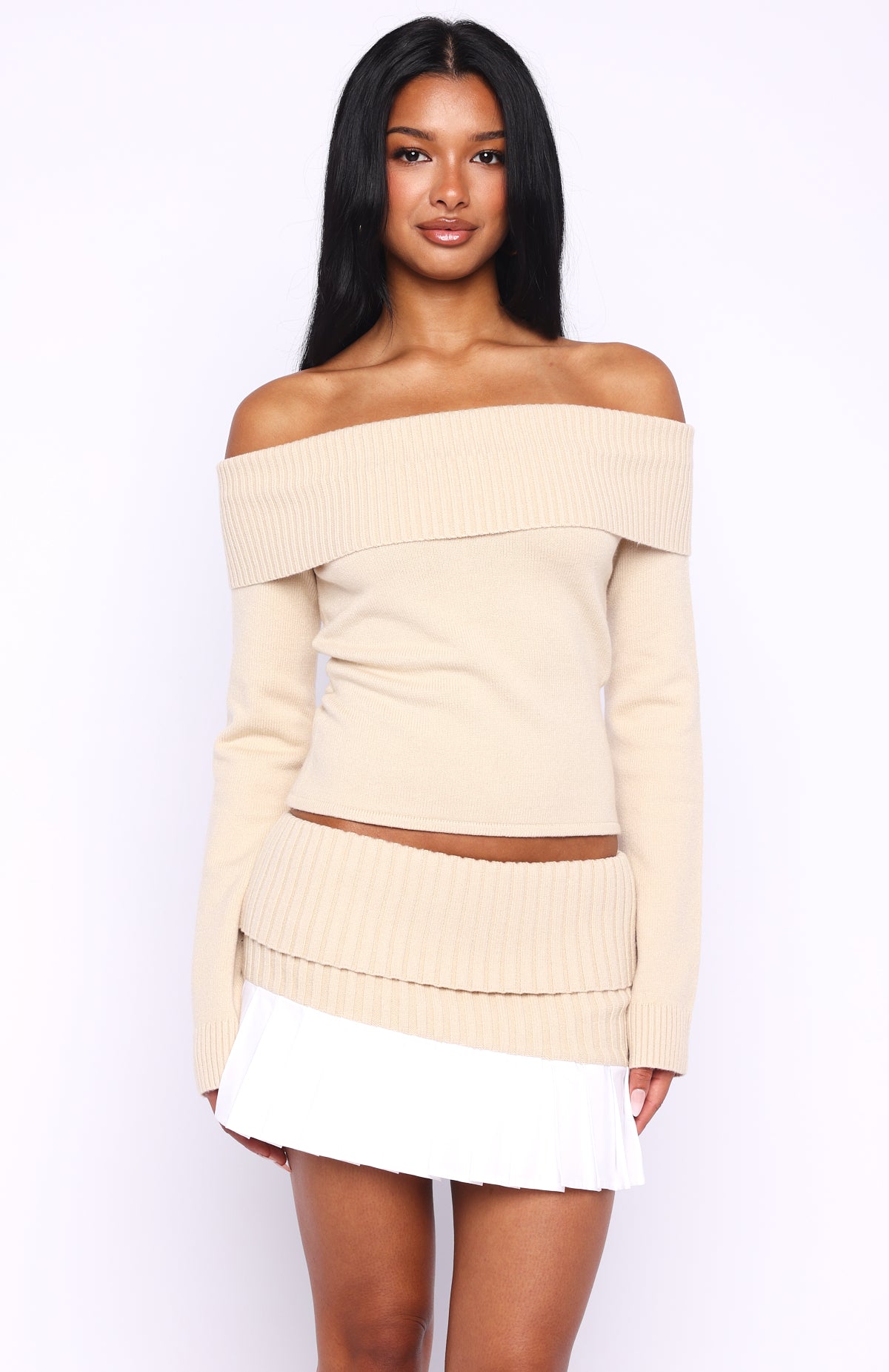 white-fox-you-did-it-again-mini-skirt-casually-perfect-long-sleeve-knit-top-beige-nude-04